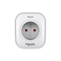 Prise connectée et répéteur Wiser Zigbee CCTFR6500 13A