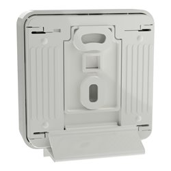 Thermostat d'ambiance connecté liaison zigbee CCTFR6400 2,4GHz Wiser Blanc