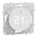 Thermostat connecté filaire Wiser Odace S520619 2A Blanc