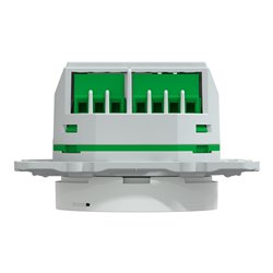 Thermostat connecté filaire Wiser Odace S520619 2A Blanc
