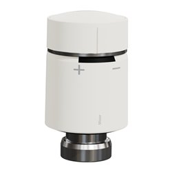 Tête de vanne thermostatique connectée Wiser liaison zigbee CCTFR6100 Blanc