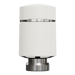 Tête de vanne thermostatique connectée Wiser liaison zigbee CCTFR6100 Blanc