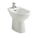 Bidet sur pied Polo blanc, 36x55,6x39 cm, 1 trou percé