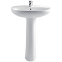 Lavabo Polo 63x49x19 cm blanc
