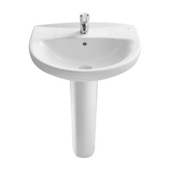 Colonne pour lavabo Polo Blanc céramique blanc