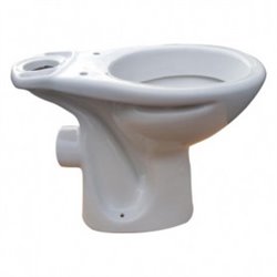 Cuvette de WC Polo Blanc 35x65,5x41 cm