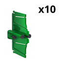 Lot de 10 cloisons de séparation IMT35994 pour boîte d'encastrement prof 40 mm Multifix