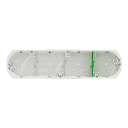 Boîte d'encastrement Multifix 4 postes IMT35945 entraxe 71 mm Ø67 mm prof 50 mm