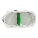 Boîte d'encastrement Multifix 2 postes IMT35925 entraxe 71 mm Ø67 mm prof 50 mm