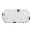 Boîte d'encastrement Multifix 2 postes IMT35925 entraxe 71 mm Ø67 mm prof 50 mm