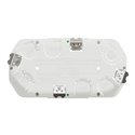 Boîte d'encastrement Multifix 2 postes IMT35924 entraxe 71 mm Ø67 mm prof 40 mm