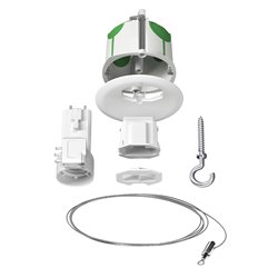Point de centre DCL IMT35229 Ø67 mm Muiltifix Air avec douille E27 couvercle non afflaurant