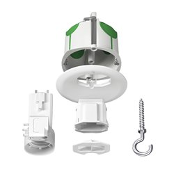 Lot de 100 points de centre DCL IMT35233 Ø67 mm Muiltifix Air avec douille E27 couvercle non afflaurant