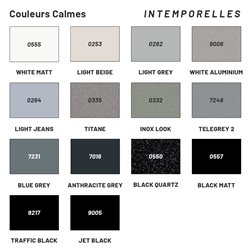 Pack robinetterie manuelle thermostatisable en H Kit U pivotant, Coloris au choix