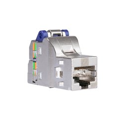Lot de 12 connecteurs RJ45 grade 3 TV catégorie 6A blindé VDIB1771XB12 Actassi Resi9 S One format DPM