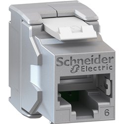 Connecteur RJ45 Keystone Cat 6 STP Actassi VDIR17776B24 pour coffret de communication VDIRM..