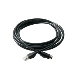 Cordon de connexion RJ45 LexCom Home VDIR643000 TV IEC 9,52 mâle 2 m noir