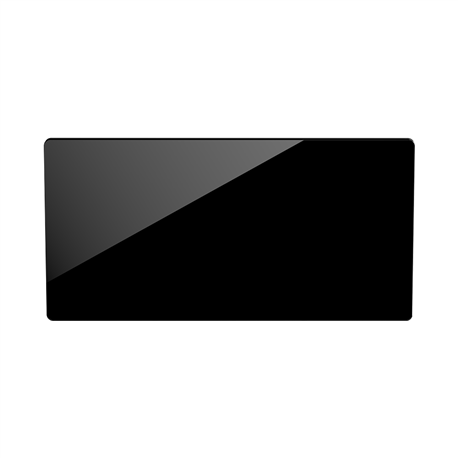 Radiateur à inertie Campaver nativ 1500 Watts Horizontal Noir Astrakan Radiateur à inertie Campaver nativ 1500 Watts Horizontal Noir Astrakan