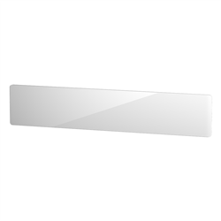Radiateur à inertie Campaver nativ 1500 Watts Plinthe Lys Blanc