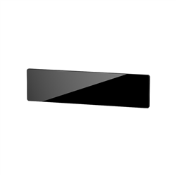Radiateur à inertie Campaver nativ 1000 Watts Plinthe Noir Astrakan