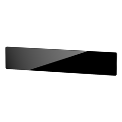 Radiateur à inertie Campaver nativ 1500 Watts Plinthe Noir Astrakan