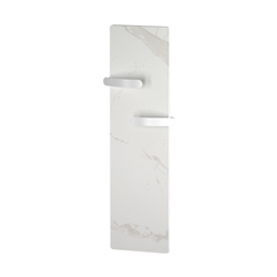 Radiateur à inertie Keramos Hug nativ 1000 Watts Marbre Blanc