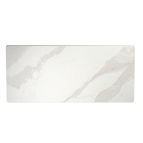 Radiateur à inertie Keramos nativ 2000 Watts Horizontal Marbre Blanc Radiateur à inertie Keramos nativ 2000 Watts Horizontal Marbre Blanc