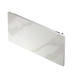 Radiateur à inertie Keramos nativ 2000 Watts Horizontal Marbre Blanc