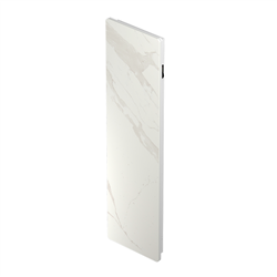 Radiateur à inertie Keramos nativ 1000 Watts Vertical Marbre Blanc