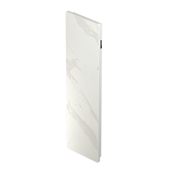Radiateur à inertie Keramos nativ 1500 Watts Vertical Marbre Blanc