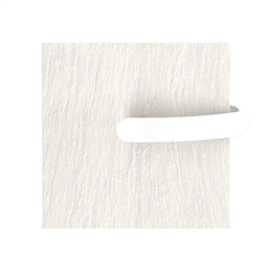 Barre porte-serviette Blanc pour radiateur Keramos Hug nativ