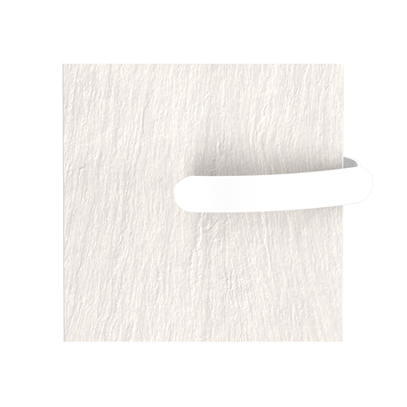 Barre porte-serviette Blanc pour radiateur Keramos Hug nativ