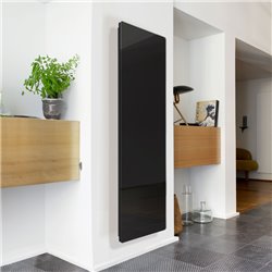 Radiateur à inertie Campaver nativ 1000 Watts Vertical Noir Astrakan