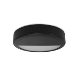 Collerette asymétrique noire pour CLIPSO Ø280 x 50 mm