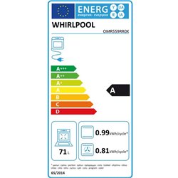Four pyrolyse Ligne Origin OMR559RR0X 71 Litres Multifonction