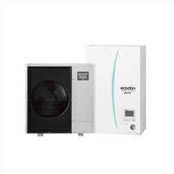 Pompe à chaleur air eau Ecodan Zubadan Silence 6 kWatts, Monophasé R32