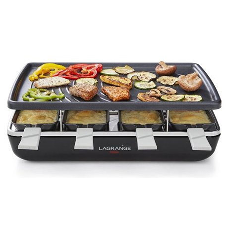 Service à raclette 179301 1200 Watts noir