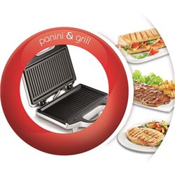 Grill Panini SM156140 700 Watts silver