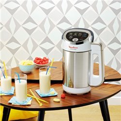 Blender chauffant LM841B10 1000 Watts inox et blanc