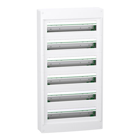 Coffret électrique PrismaSeT XS LVSXT624 6 rangées de 24 modules en saillie