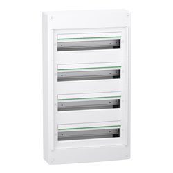 Coffret électrique PrismaSeT XS LVSXS418 4 rangées de 18 modules encastré