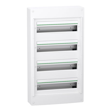 Coffret électrique PrismaSeT XS LVSXS418 4 rangées de 18 modules encastré