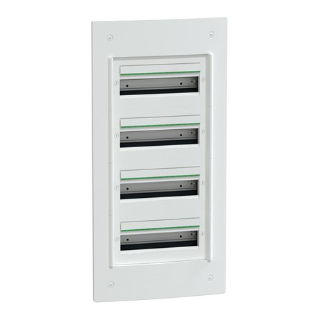 Coffret électrique PrismaSeT XS LVSXS413 4 rangées de 13 modules encastré