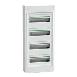 Coffret électrique PrismaSeT XS LVSXT413 4 rangées de 13 modules en saillie