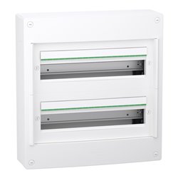Coffret électrique PrismaSeT XS LVSXT218 2 rangées de 18 modules en saillie