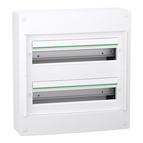 Coffret électrique PrismaSeT XS LVSXT218 2 rangées de 18 modules en saillie