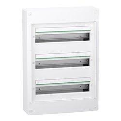 Coffret électrique PrismaSeT XS LVSXT318 3 rangées de 18 modules en saillie