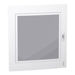 Porte transparente LVSXDT324 pour coffret 3 rangées de 24 modules PrismaSeT XS