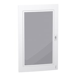 Porte transparente LVSXDT524 pour coffret 5 rangées de 24 modules PrismaSeT XS