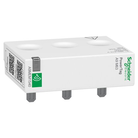 Capteur de mesure radiofréquence 3P 63A Acti9 A9MEM1540 amont / aval